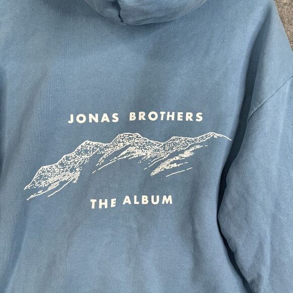 Jonas Brothers The Album Hoodie Pullover Size Small Heavyweight Graphic Tour - Picture 9 of 9